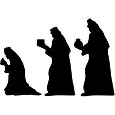 236x236 Silhouette Design Store Simple Nativity Navidad