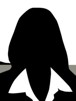 248x328 Woman Head Silhouette Clipart