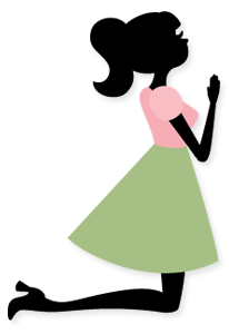 206x300 Free Svg File Sure Cuts A Lot 08.04.11 Praying Silhouette