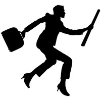 200x200 Silhouette Silhouettes Woman Women Lady Ladies Human People Person