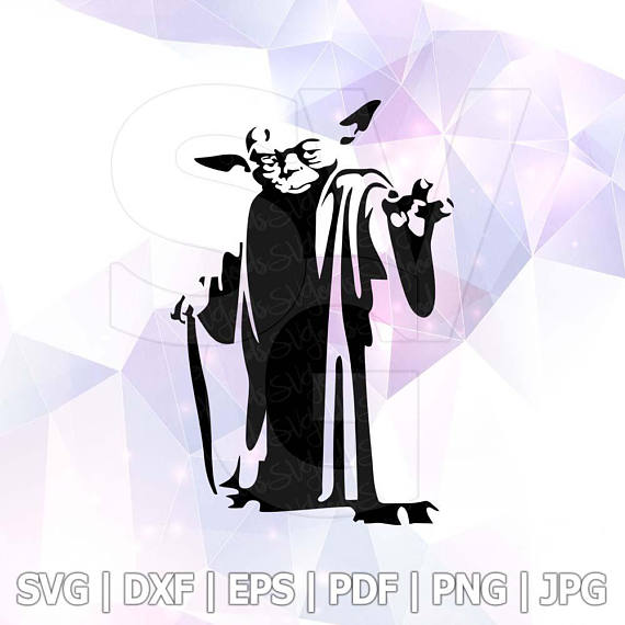 Silhouette Of Yoda at GetDrawings | Free download
