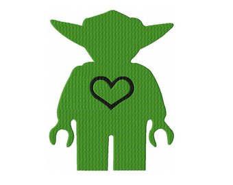 340x270 Yoda Embroidery Etsy