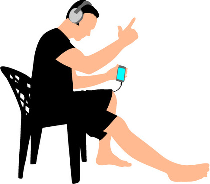 419x368 Young Man Silhouette Free Vector Download (8,128 Free Vector)