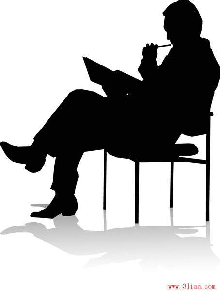 454x600 Office People Silhouette Vector People Free Vector Free Download