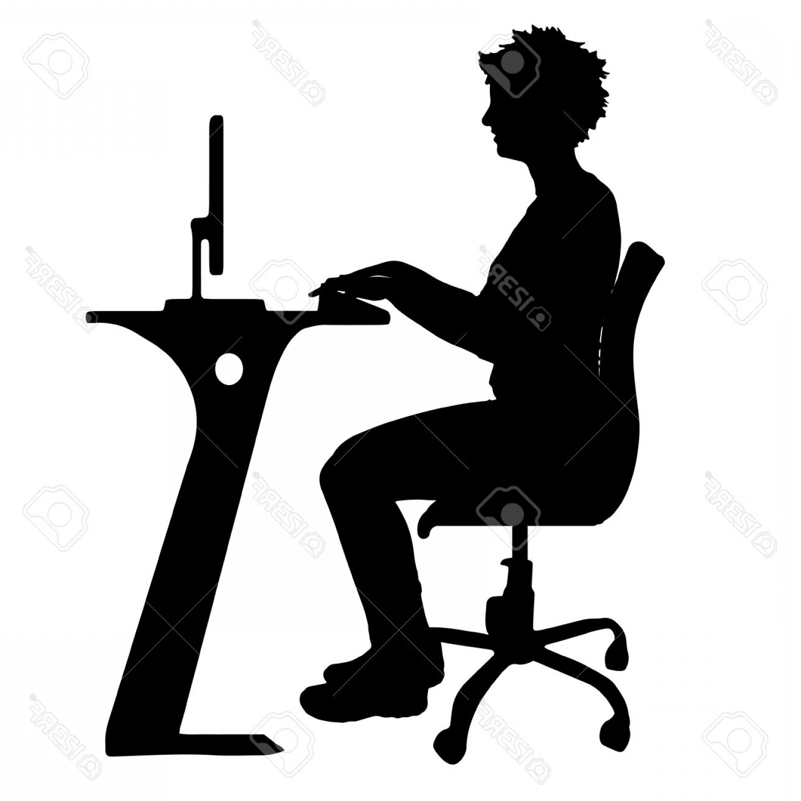1560x1560 The Office Silhouette Vector Lazttweet