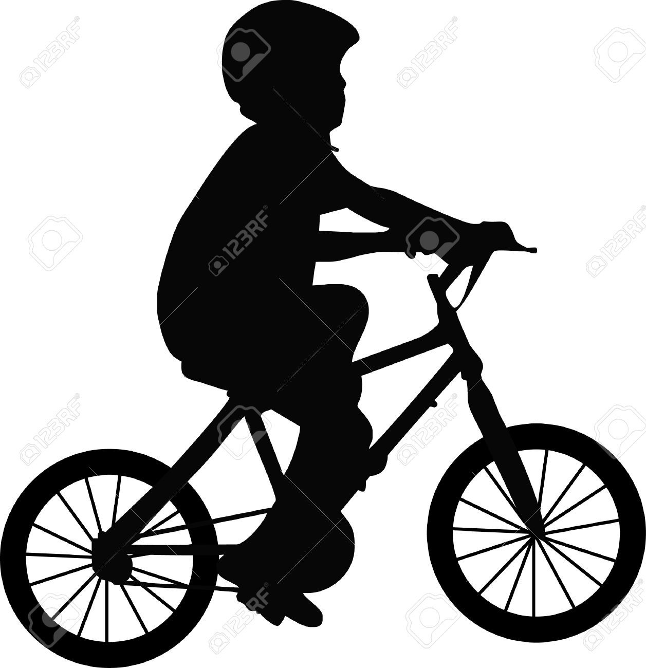 1257x1300 Microsoft Office Silhouette Kids Bicycle