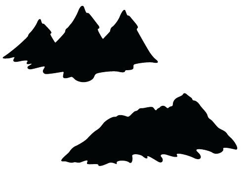 500x350 Mountain Silhouette Mountain Silhouette Mountain Silhouette Images
