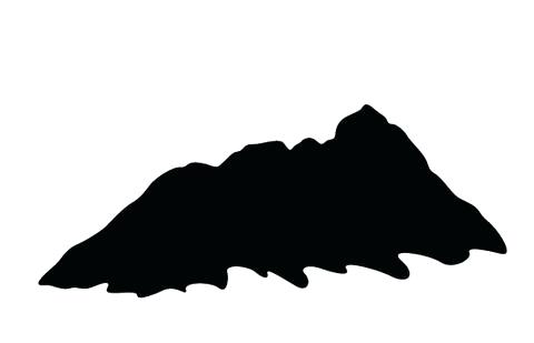 480x309 Mountain Silhouette Mountain Silhouette Vector Mountain Range