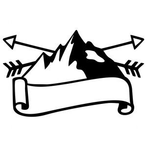 300x300 Mountain Logo Mountain Logos, Silhouette Design And Silhouettes