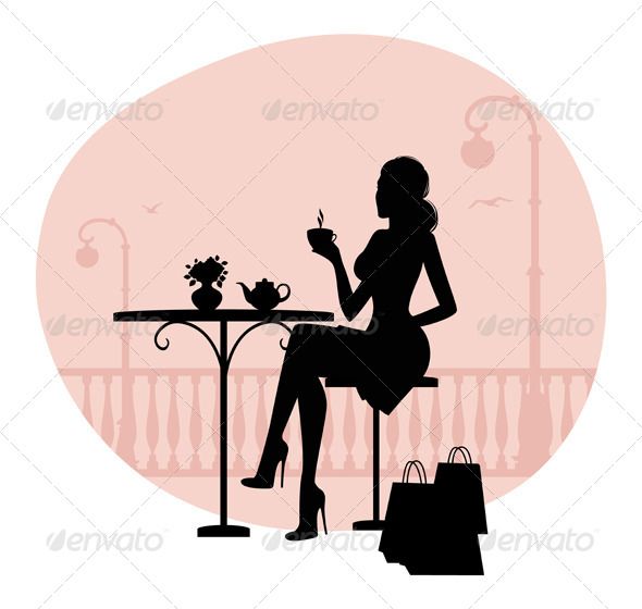 590x560 Silhouette Of Woman Silhouettes, Ministry Ideas And Stenciling