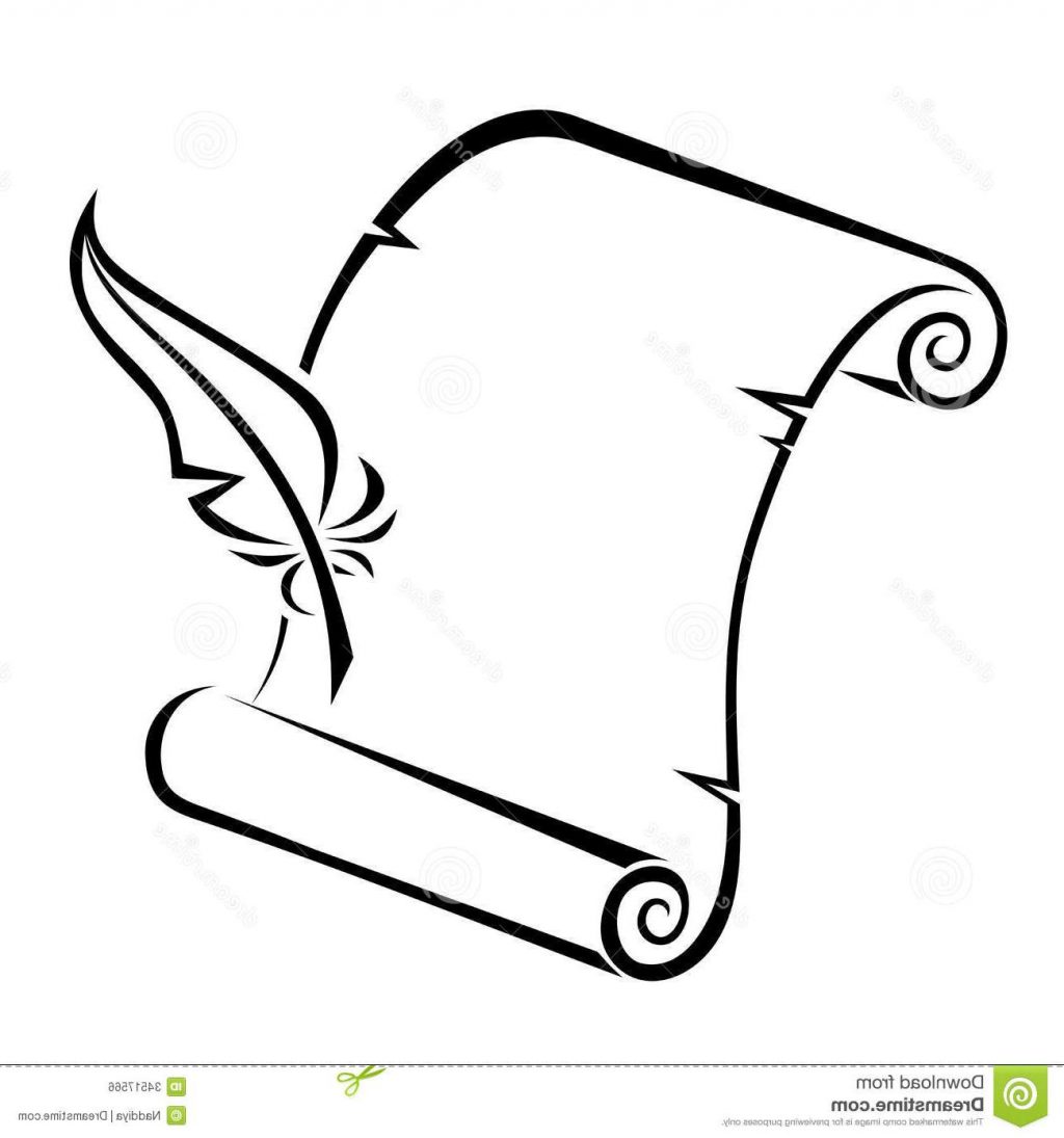 1024x1095 Pleasurable Ideas Pen And Paper Clipart Top 10 Black Silhouette