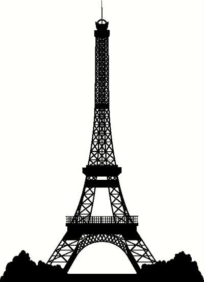 400x552 I Want An Eiffel Tower Silhouette On My Wall And This Is What I