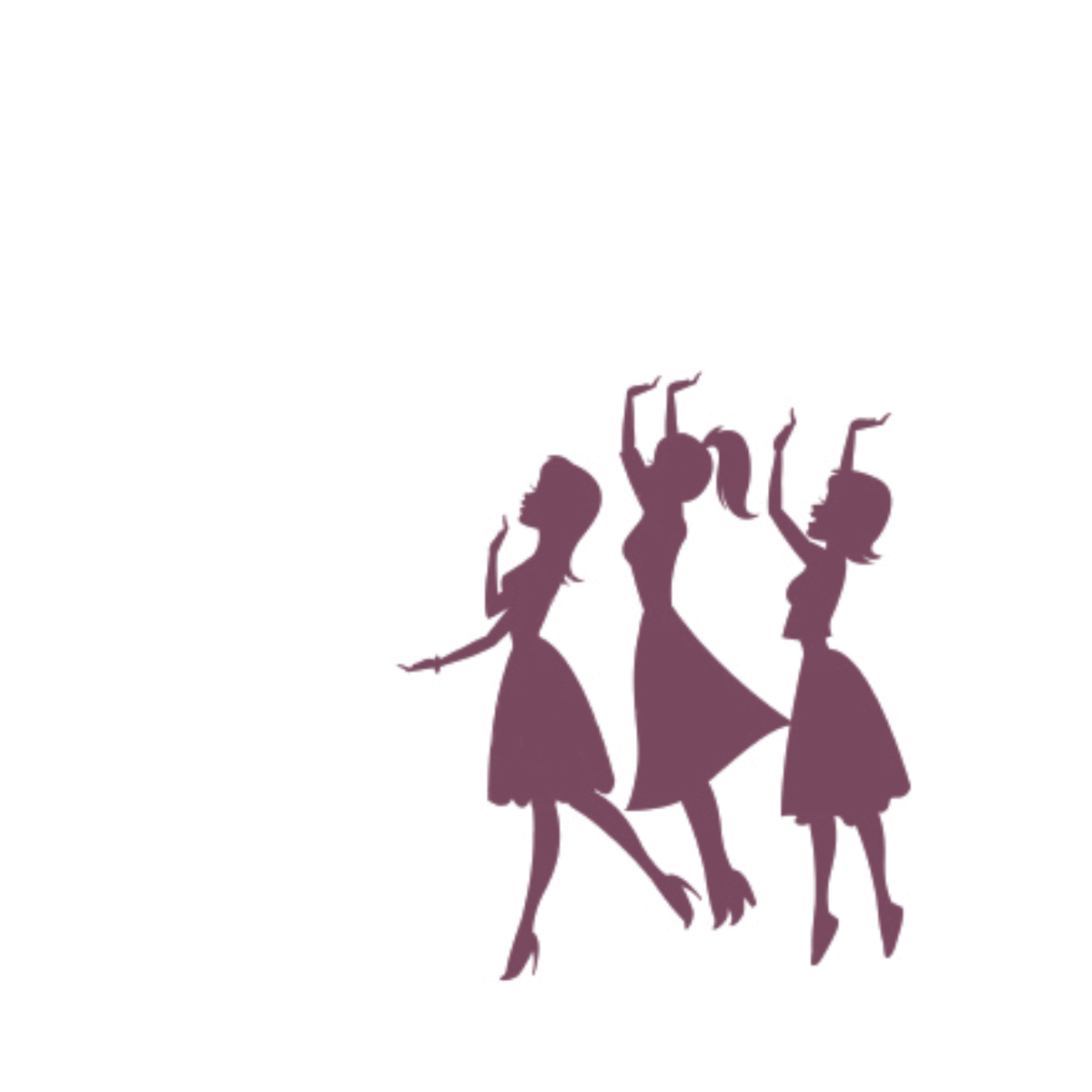 1200x1200 Stunning Wedding Party Silhouette Clip Art Contemporary