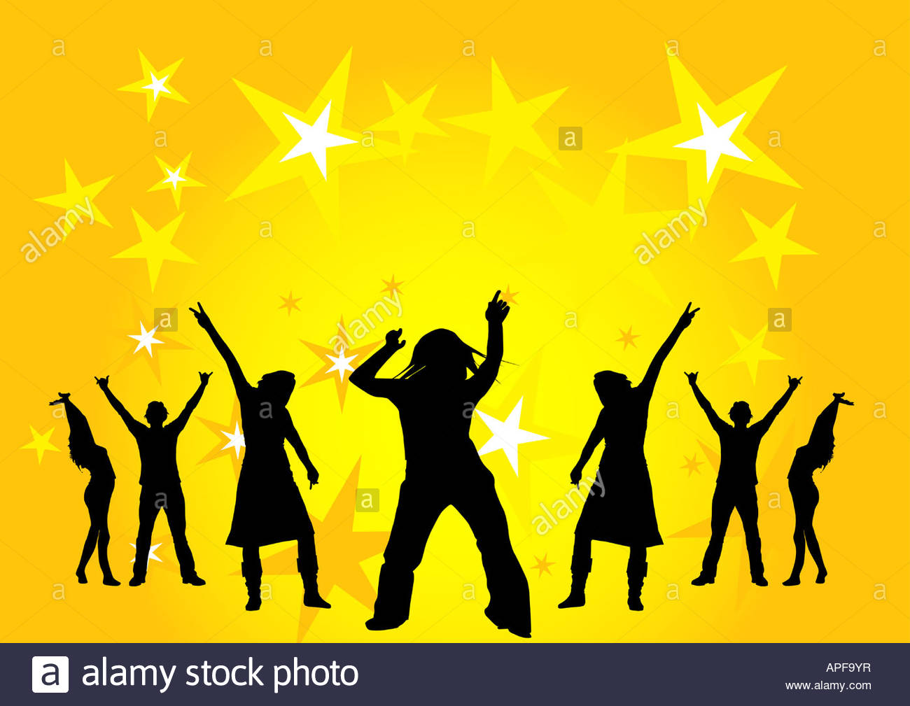 1300x1009 Happy People Dancing