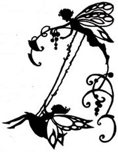 232x300 Fairy On Swing Silhouette Handmade Cross Stitch Pattern Ebay
