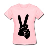 190x190 Peace Sign Silhouette Smoothed By Martmel Us Spreadshirt
