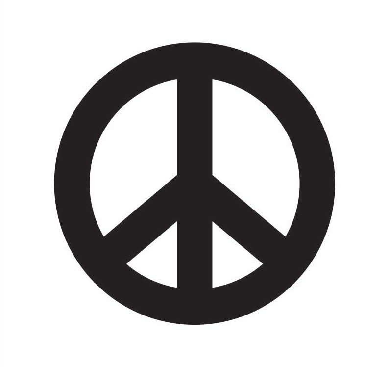 794x748 Peace Unpainted Wooden Shape Crafts