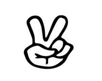 340x270 Peace Sign Svg Etsy