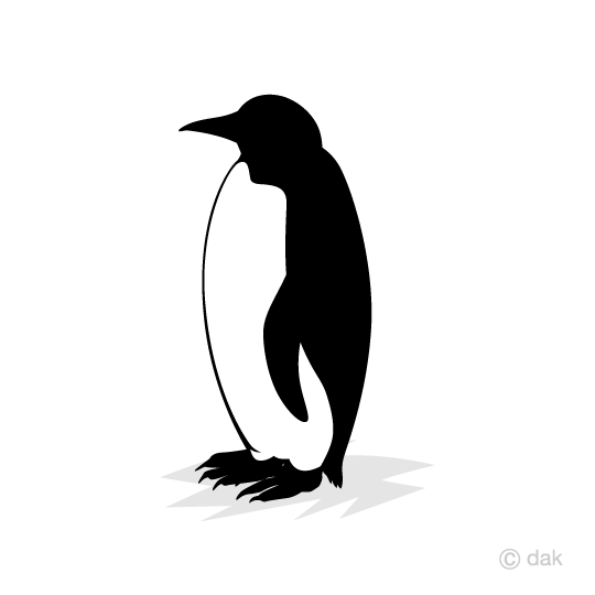 540x540 Free Emperor Penguin Silhouette Clip Art Cartoon