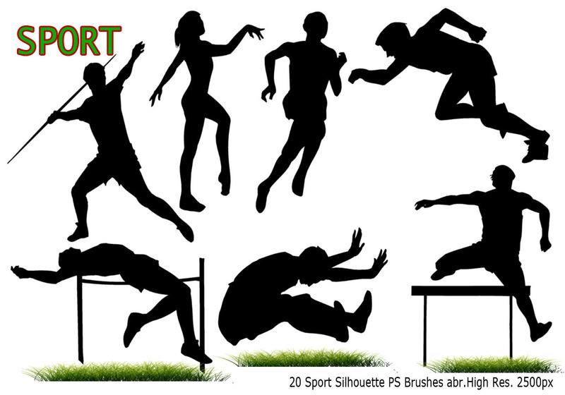 800x560 Sport Silhouette Ps Brushes Abr