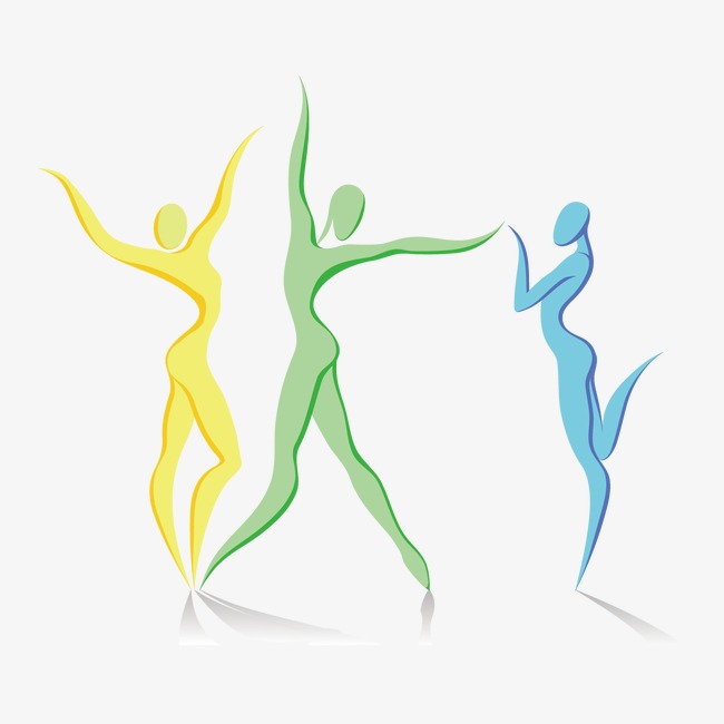 650x650 Silhouettes Of People Dancing, Silhouette Figures, People, Vector