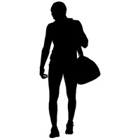 200x200 Silhouette Silhouettes Man Men Guy Guys Human People Person