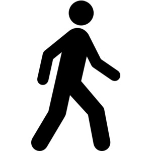 300x300 Clipart Of Person Walking
