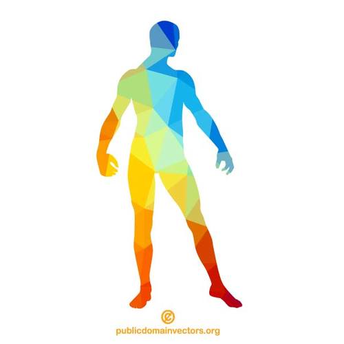 500x500 9531 Clipart Male Silhouette Side Standing Public Domain Vectors