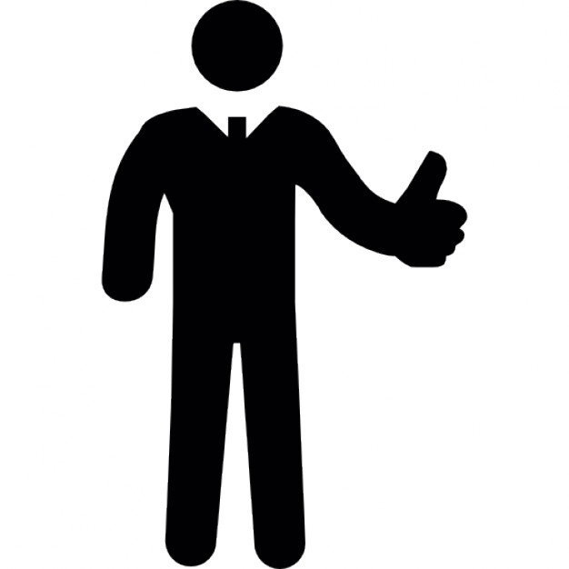 626x626 Standing Man With Thumbs Up Icons Free Download