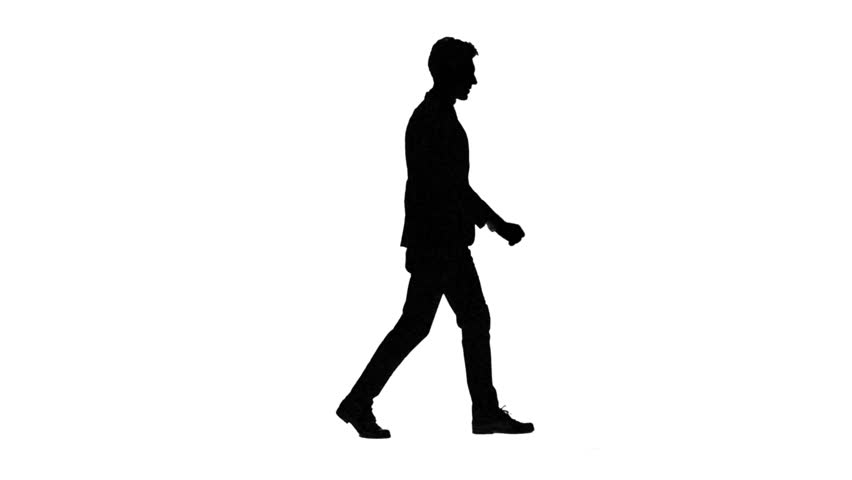 Silhouette Person Walking at GetDrawings | Free download