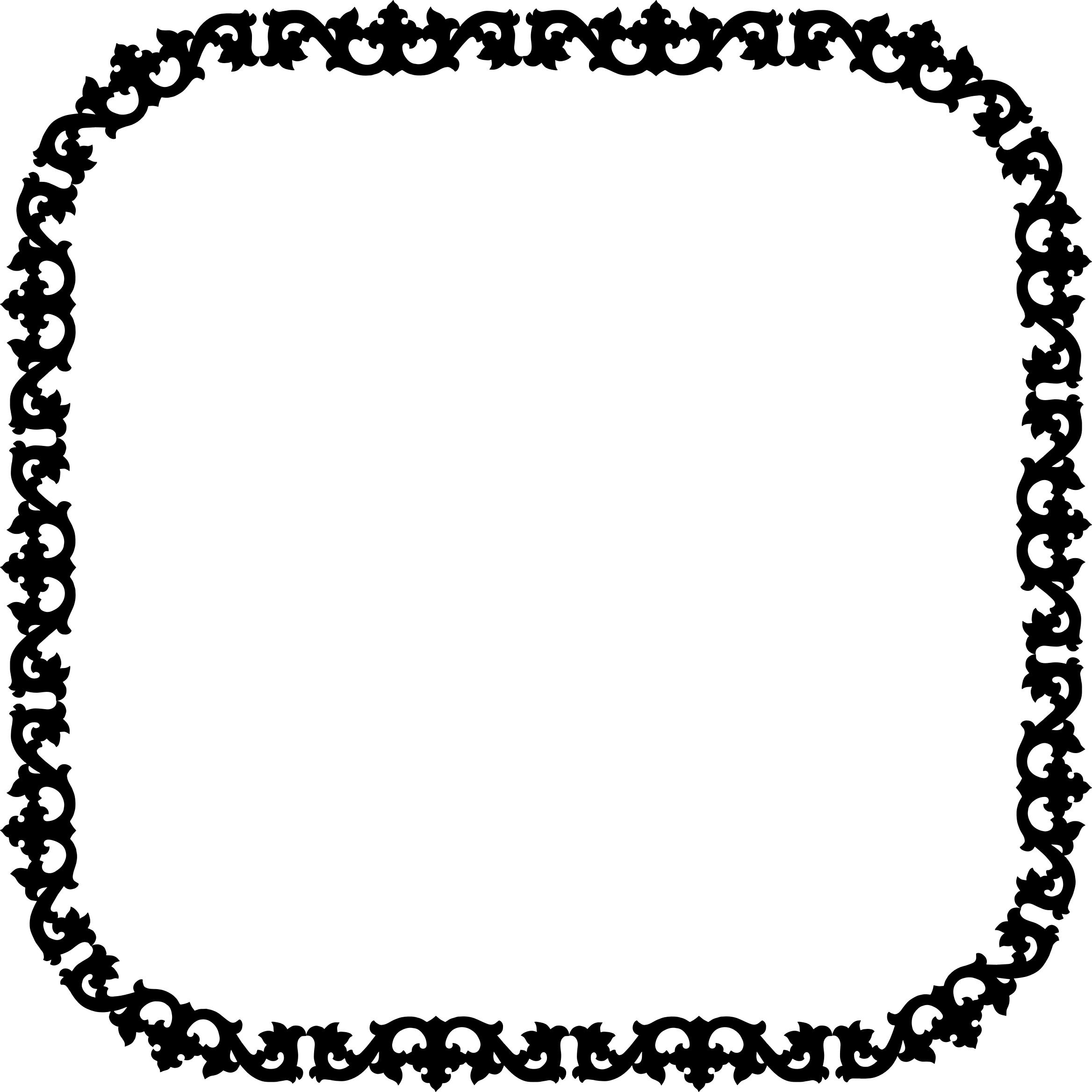 2336x2336 Decorative Frame Silhouette Icons Png