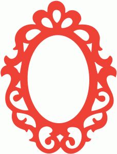 228x300 Vinyl Frame Cameo Files Amp Tutorials Silhouettes