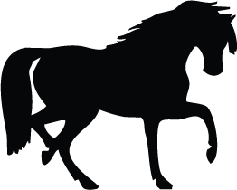 262x210 Horse Silhouette Silhouette Of Horse