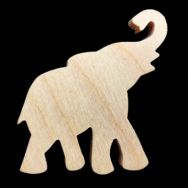 600x600 Elephant Silhouette