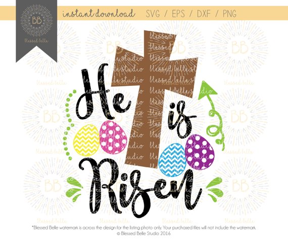 570x473 He Is Risen Svg Easter Svg Jesus Svg Svg Eps Dxf Png