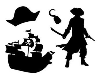 340x270 Pirates Silhouette Svg Dxf File Instant Download Silhouette Cameo