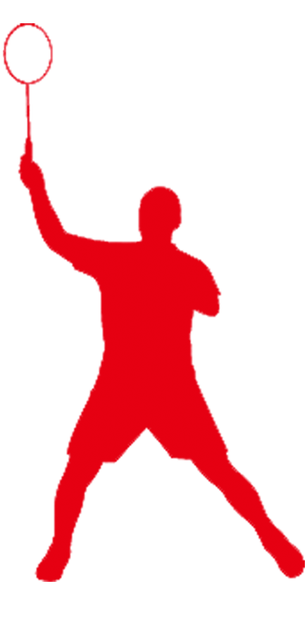 436x884 Badminton Silhouette Racket Clip Art