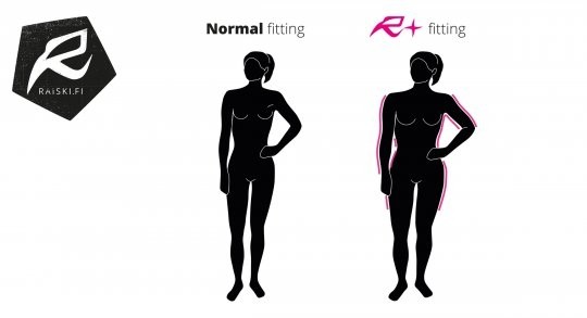 540x293 Buy Raiski Tina R  Womens Plus Size Puffer Snow Jacket Black