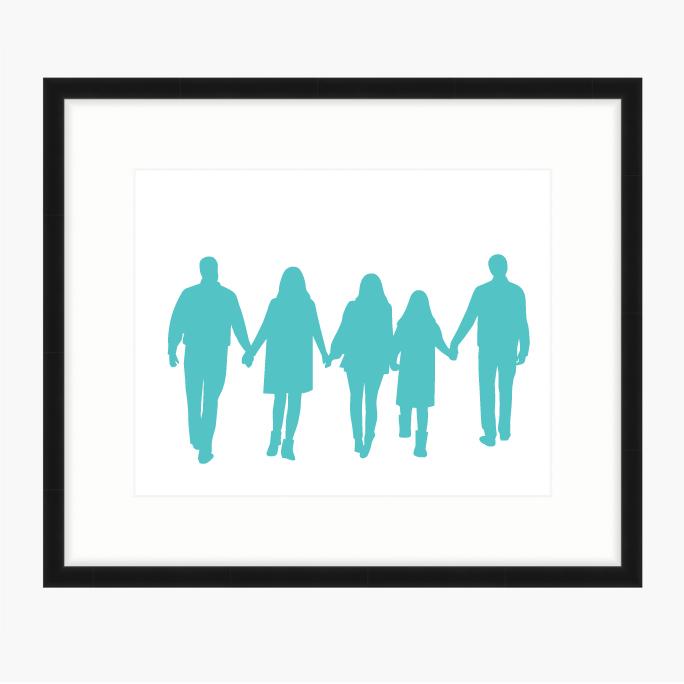 684x684 Modern Silhouettes Le Papier Studio