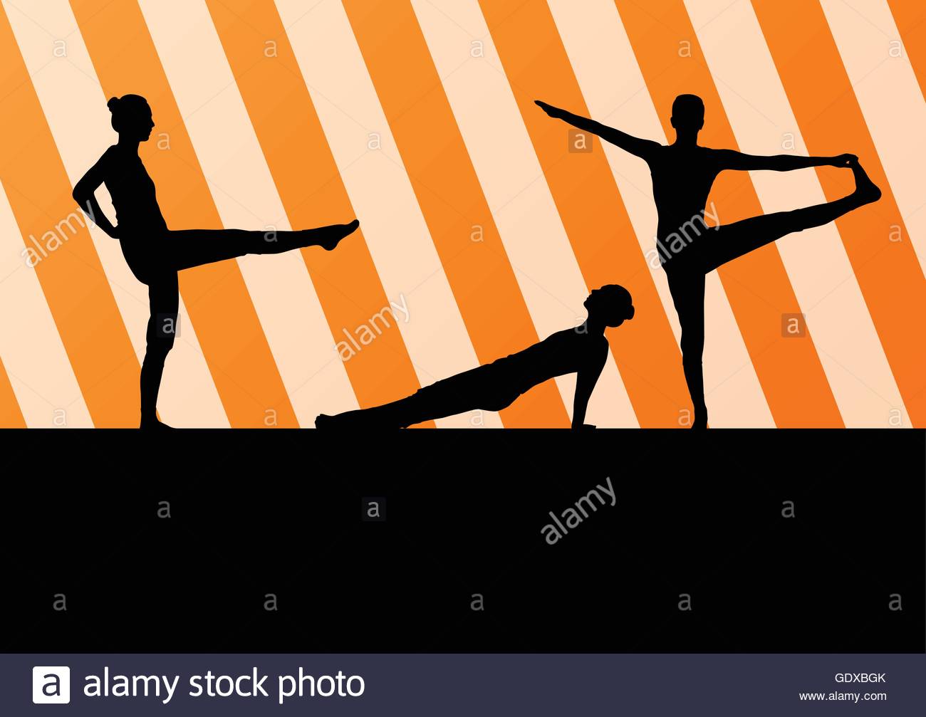 1300x1007 Abstract Fitness Girl Training Poster Background Slim Silhouette
