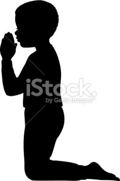 236x355 Boy Praying Silhouette Creative Church Silhouettes
