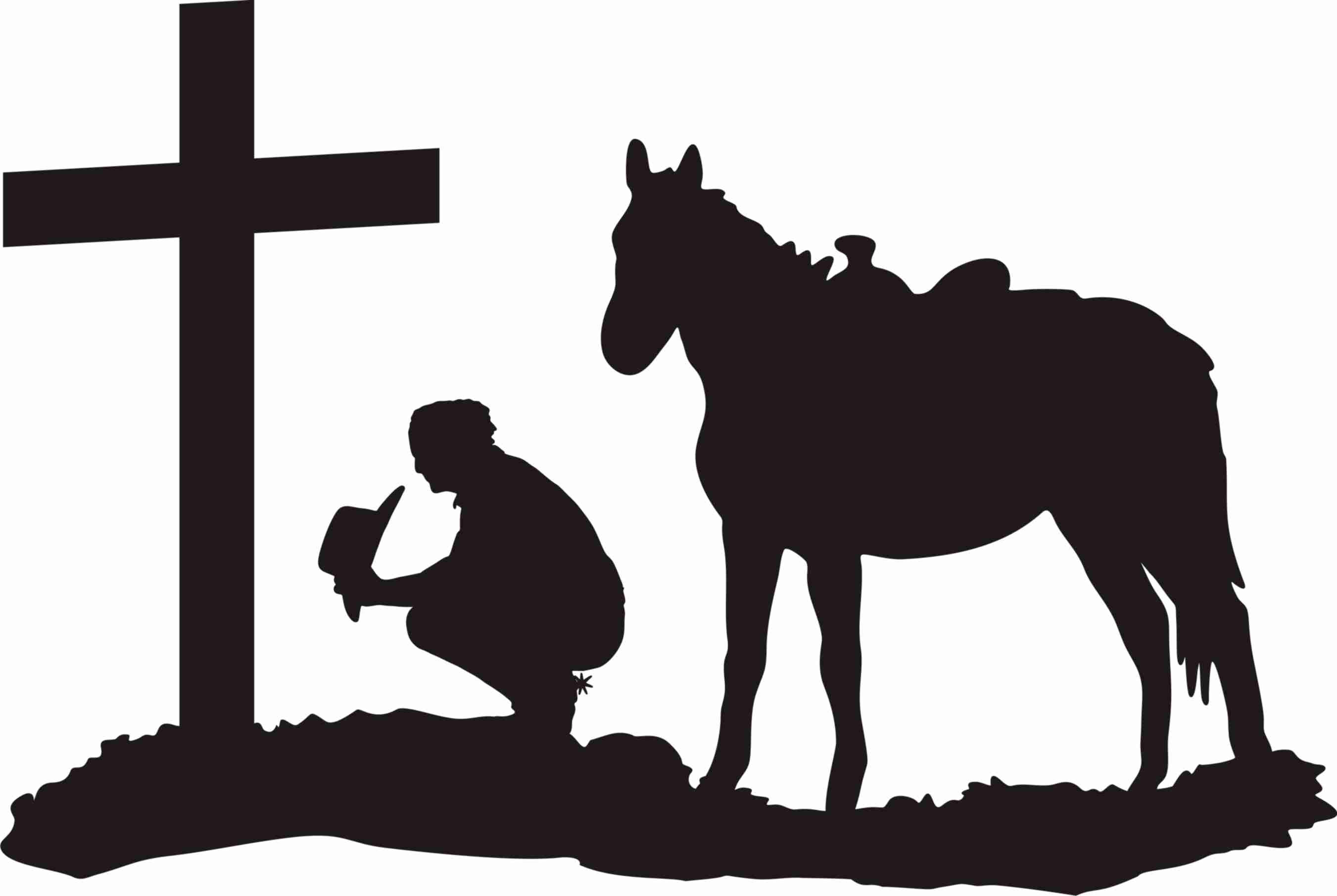 2702x1811 Cowboy Clipart Prayer