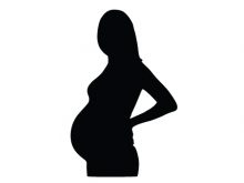 220x165 Pregnant Woman Silhouette Clip Art Pregnancy Free Stock Photo