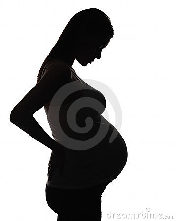 358x450 Free Pregnant Lady Silhouette Clipart