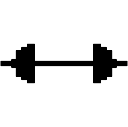 263x262 Barbell Silhouette Printing Silhouettes, Cricut