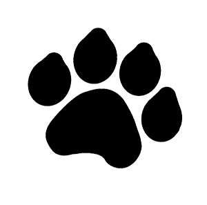 300x297 Free Download Free Clip Art Paw Prints Clipart Pictures Homehow