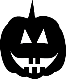 214x257 Pumpkin Silhouette Silhouette Of Pumpkin