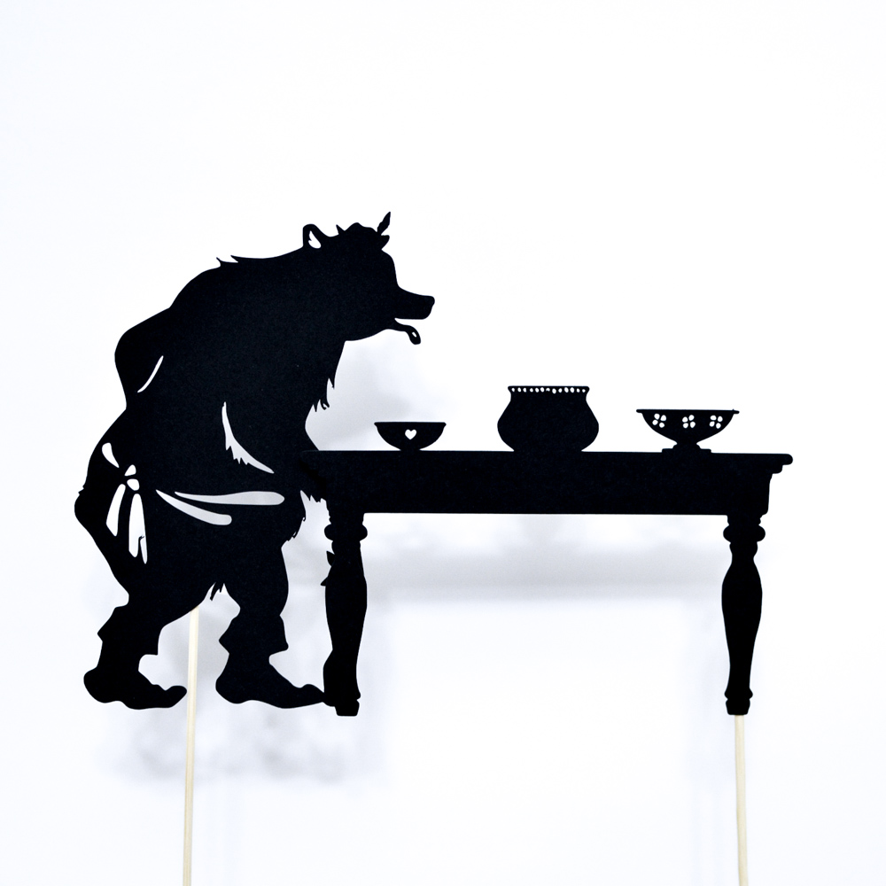 1000x1000 Little Red Riding Hood Puppet Set