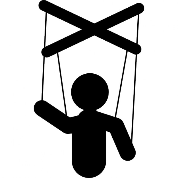 626x626 Marionette Puppet Silhouette Icons Free Download