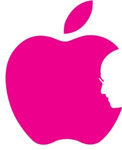 245x300 Iconic Apple Logo With Job's Silhouette In Place Of The Bite
